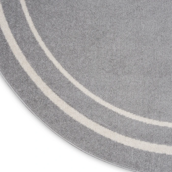 Nourison Nourison Essentials Area Rug NRE02 Grey/Ivory
