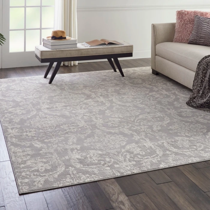 Nourison Jubilant Area Rug JUB09-Grey