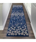 Nourison Tranquil Runner Area Rug TRA04-Navy