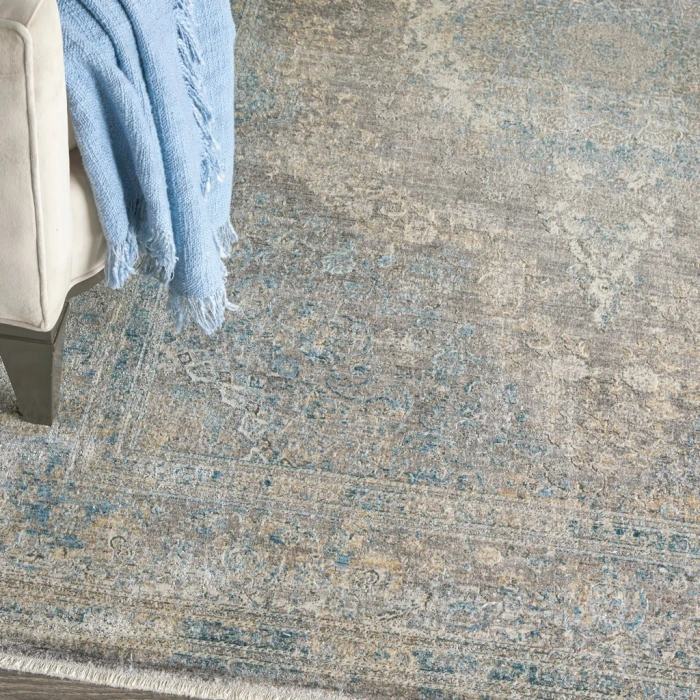 Nourison Starry Nights Area Rug STN06-Cream Blue