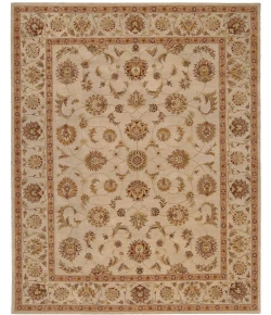 Nourison Home Heritage Hall Beige HE08 7ft.9in. x 9ft.9in. Rect. Rug