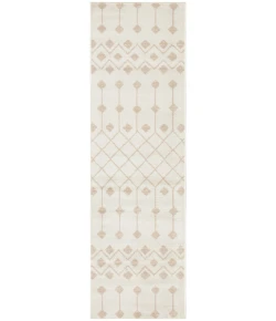 Nourison Home Grafix GRF37 Ivory Beige 2 ft. X 6 ft. Area Rug