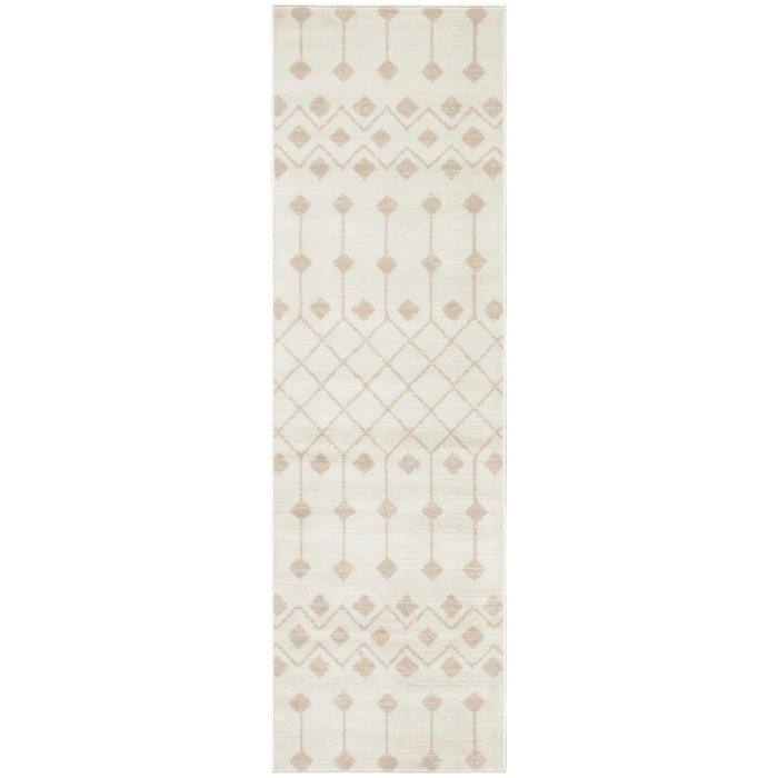 Nourison Grafix Ivory Beige GRF37 2 ft. X 6 ft. Rect. Rug