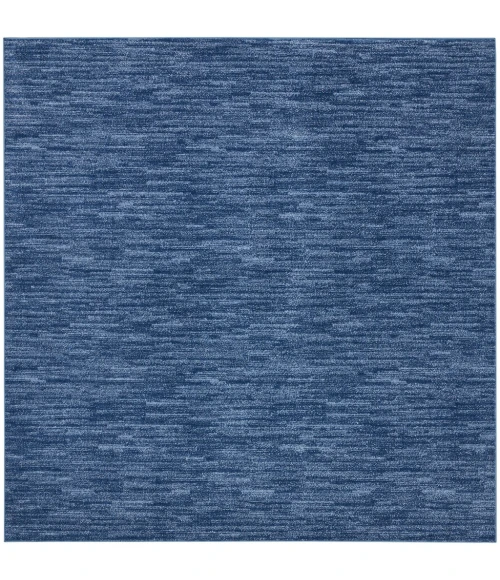 Nourison Essentials Navy Blue Area Rug NRE01-Navy Blue