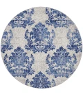 Nourison Whimsicle Area Rug WHS11-Ivory Navy