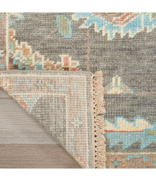 Nourison Odessa Dark Grey Multicolor ODS02 2 ft. X 3 ft. Rect. Rug