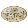 Nourison Home Aloha ALH33 Ivory Green 5 ft. 3 in. Round Area Rug
