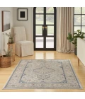 Nicole Curtis Series 4 Area Rug SR403 Grey/Blue