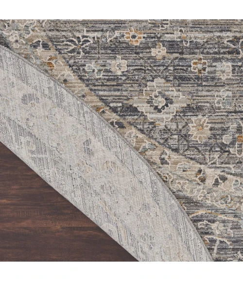 Nourison Lynx Slate Multicolor LNX03 8 ft. X Round Rug