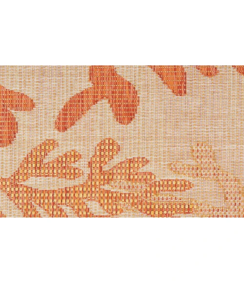 Nourison Garden Oasis Coral GOA05 6 ft. X 9 ft. Rectangle Rug