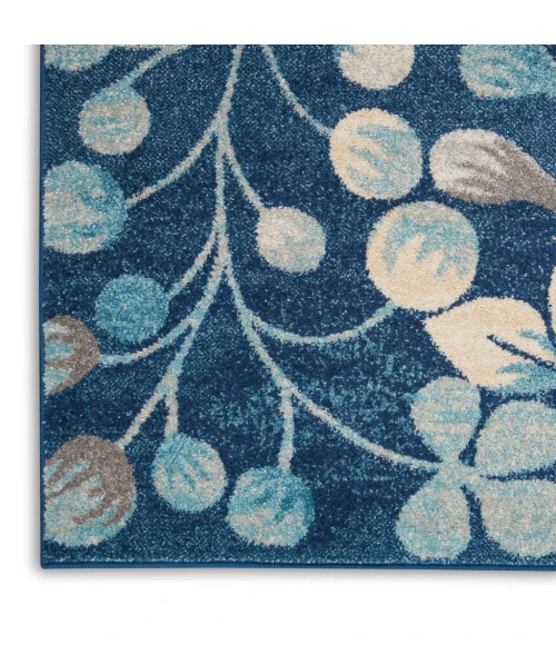 Nourison Tranquil Area Rug TRA03-Navy