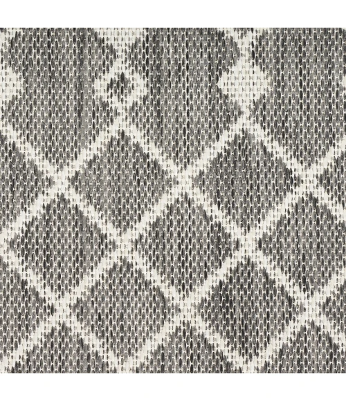 Nourison Positano Charcoal POS02 10ft. Round Rug
