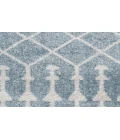 Nourison Astra Machine Washable Blue ASW10 2 ft. X 6 ft. Rectangle Rug