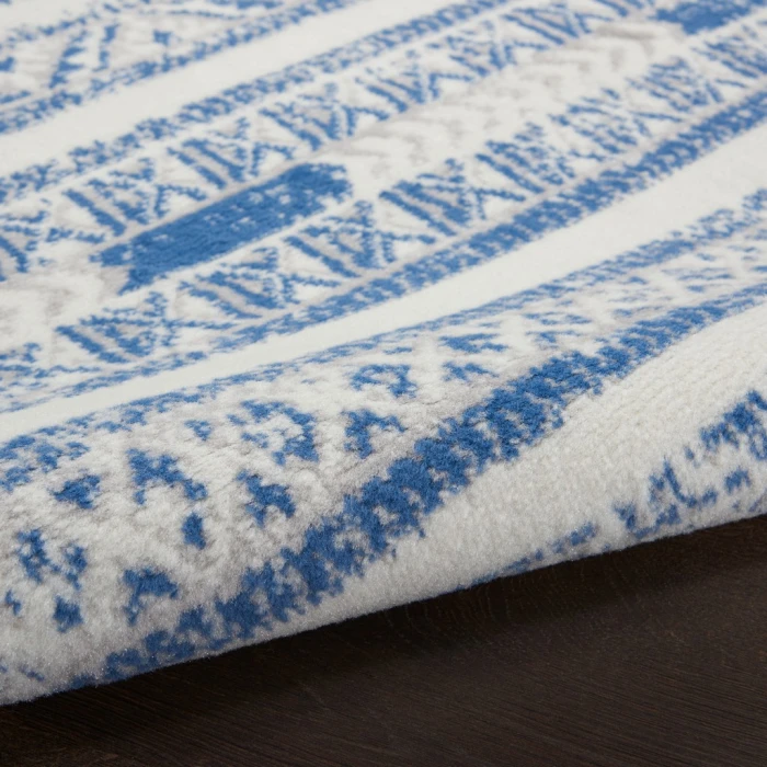 Nourison Whimsicle Area Rug WHS16-Ivory Blue