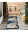 Nourison Aloha Runner Area Rug ALH05-Blue/Multicolor