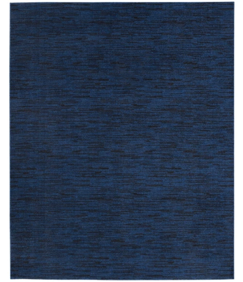 Nourison Nourison Essentials Midnight Blue Area Rug NRE01 Midnight Blue 10' x 14'
