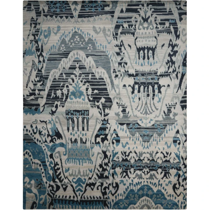 Nourison Home Dune Blue DUN01 5ft.6in. x 8ft. Rect. Rug
