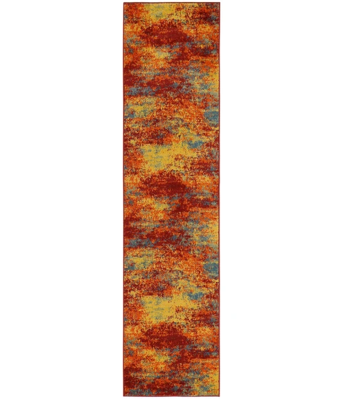 Nourison Home Nourison Essentials Flame NRE06 2 ft. X 6 ft. Rectangle Rug