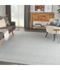 Nourison Interweave Light Blue IWV01 10 ft. X 14 ft. Rect. Rug