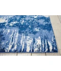 Nourison Twilight Blue Ivory TWI24 9ft.9in. x 13ft.9in. Rect. Rug