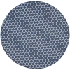 Nourison Twist Reversible Navy TWS01 8 ft. X Round Rug