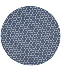 Nourison Twist Reversible Navy TWS01 8 ft. X Round Rug