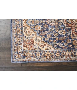 Nourison Home Lagos Navy LAG01 2ft.3in. x 7ft.6in. Rect. Rug