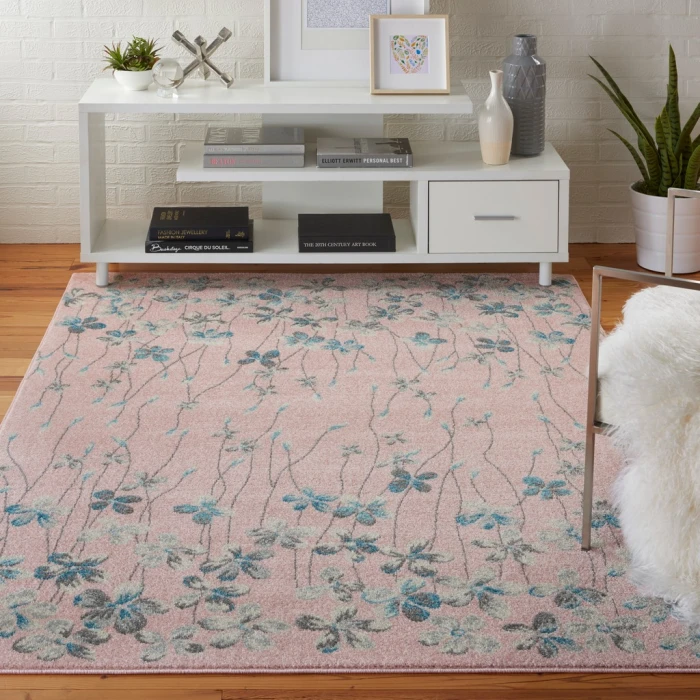 Nourison Tranquil Area Rug TRA04-Pink