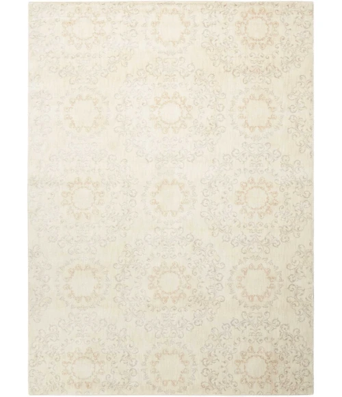 Nourison Home Tranquility Ivory TNQ03 3ft.9in. x 5ft.9in. Rect. Rug