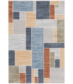 Nourison Home Astra Machine Washable ASW09 Multicolor 4 ft. X 6 ft. Area Rug