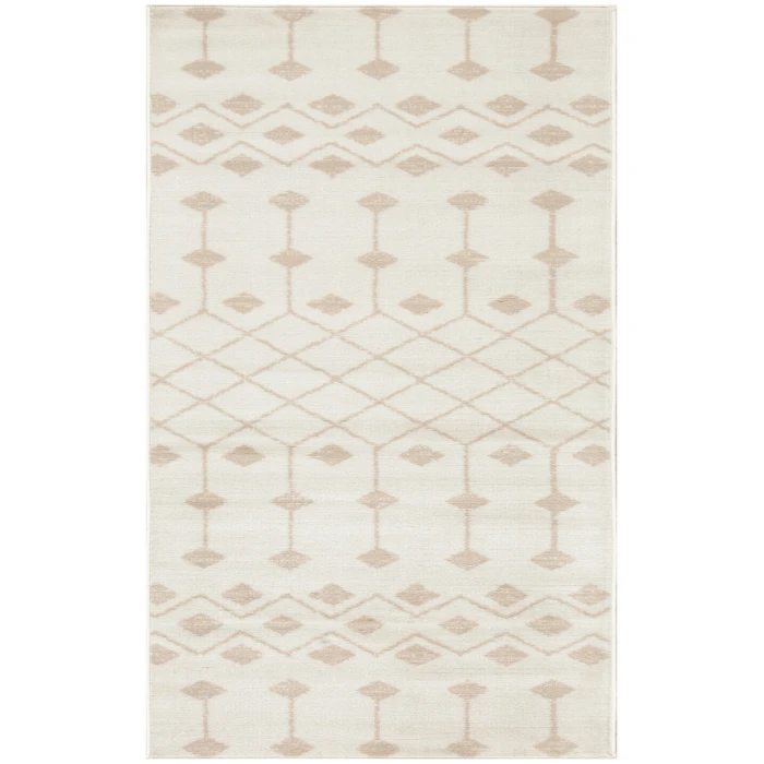 Nourison Grafix Ivory Beige GRF37 2 ft. 3 in. X 7 ft. 6 in. Rectangle Rug