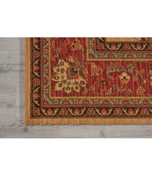 Nourison Home Living Treasures Cream / Ivory LI04 5ft.10in. x Round Round Rug