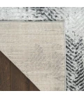 Nourison Dekor Grey Charcoal DEK04 2 ft. X 4 ft. Rect. Rug