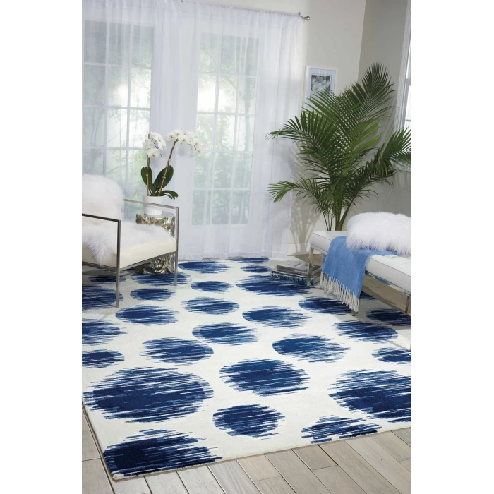Nourison Home Twilight Blue TWI23 9ft.9in. x 13ft.9in. Rect. Rug