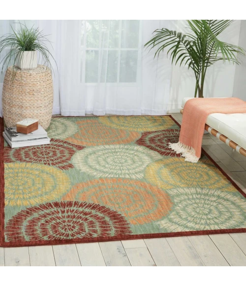 Nourison Home Aristo Multicolor ARS08 9ft.3in. x 12ft.9in. Rect. Rug