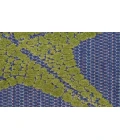Nourison Aloha Blue Multicolor ALH28 5 ft. 3 in. Round Rug