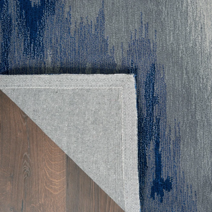 Nourison Symmetry Area Rug SMM10-Grey/Blue