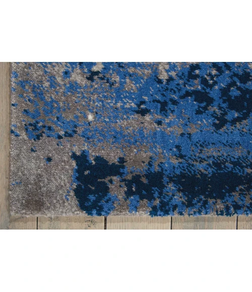 Nourison Home Twilight Blue TWI22 7ft.9in. x 9ft.9in. Rect. Rug
