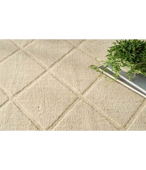 Nourison Wool Haven Ivory WOH01 5 ft. 3 in. X 7 ft. 3 in. Rectangle Rug