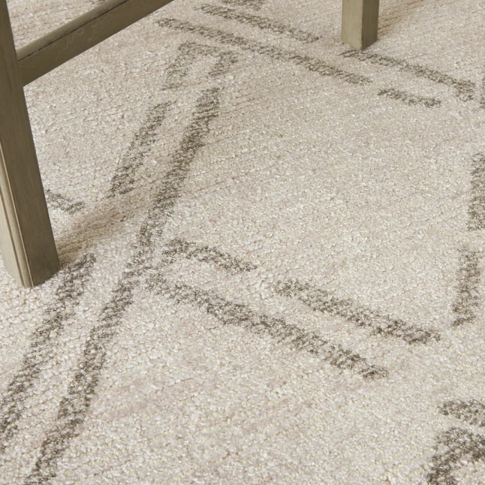 Nourison Venosa Area Rug VSN01-Ivory/Grey