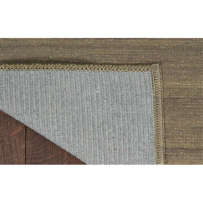 Nourison Washable Essentials Green WAE01 2 ft. 2 in. X 8 ft. Rectangle Rug