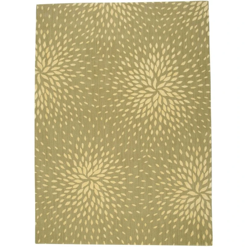 Nourison Home Capri Light Green CAP2 7ft.9in. x 10ft.10in. Rect. Rug