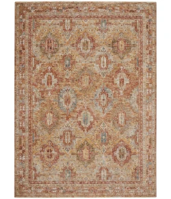 Nourison Home Sahar SHR01 Rust 9 ft. 3 in. X 12 ft. 7 in. Area Rug