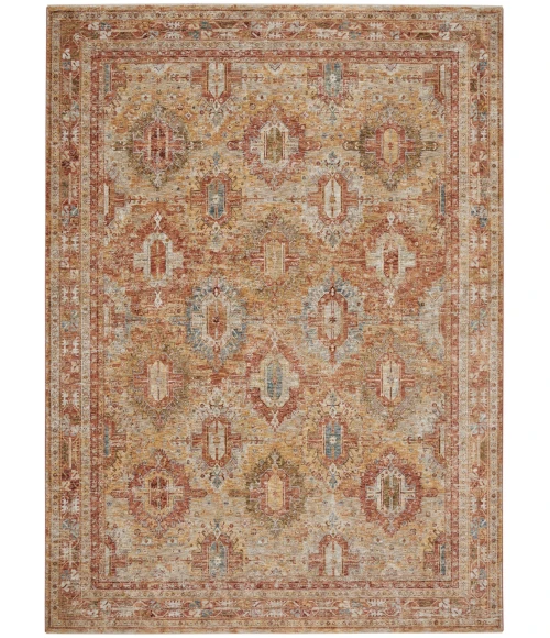 Nourison Sahar Rust SHR01 9 ft. X 13 ft. Rect. Rug