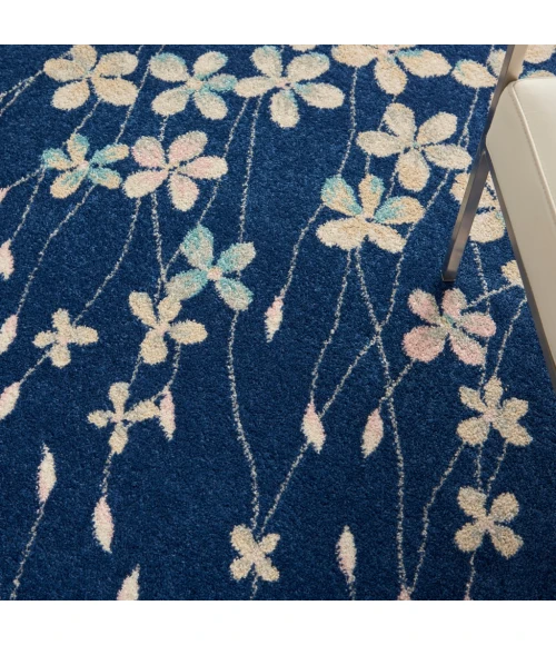 Nourison Tranquil Area Rug TRA04-Navy