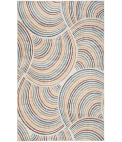 Nourison Home Astra Machine Washable ASW08 Ivory Multicolor 12 ft. X 15 ft. Area Rug