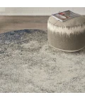 Nourison Passion Round Area Rug PSN10-Charcoal/Ivory