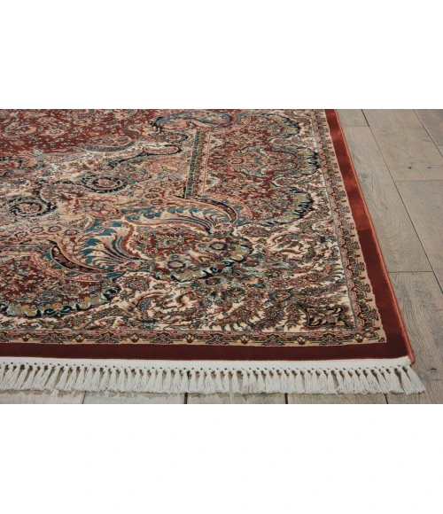 Nourison Home Persian Palace Red PPL02 7ft.10in. x 10ft.10in. Rect. Rug
