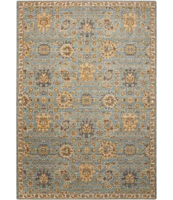 Nourison Home Timeless TML19 Light Blue 2 ft. 3 in. X 3 ft. Area Rug