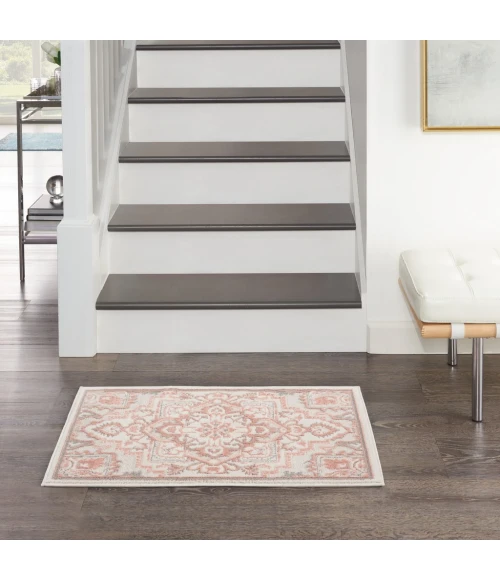 Nourison Elation Area Rug ETN10-Ivory Brick